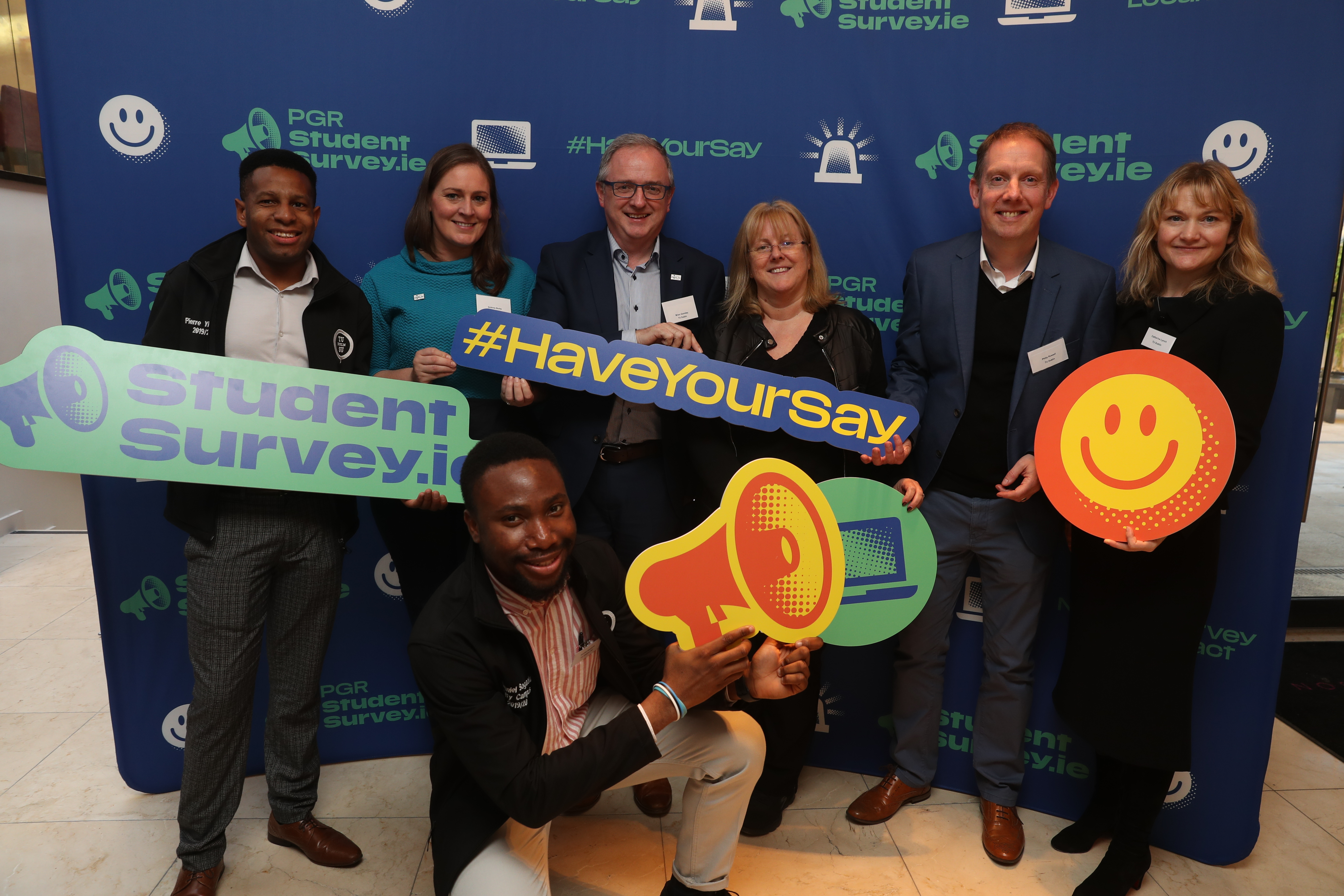 Team TU Dublin at the launch