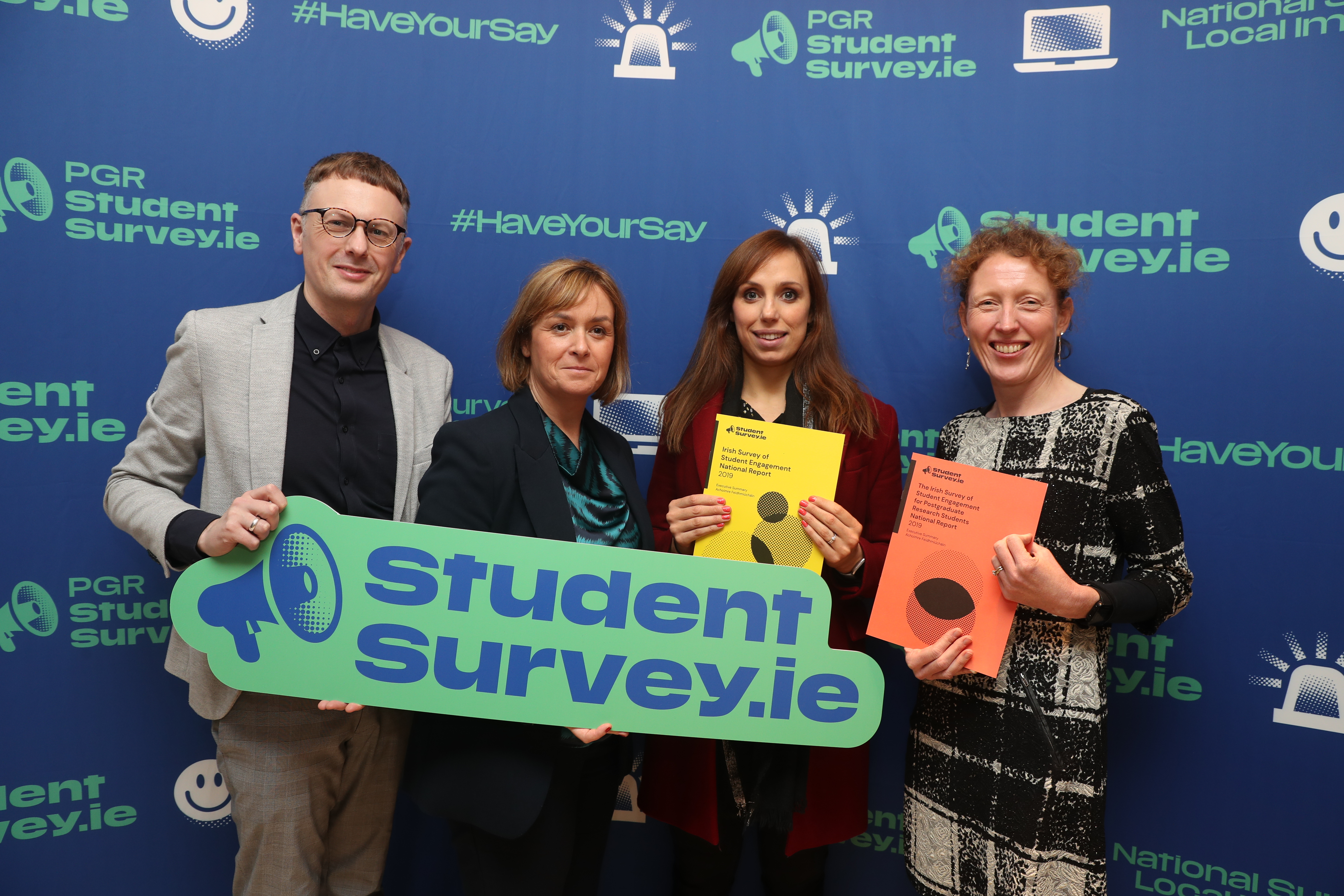 Representatives of the HEA at the launch