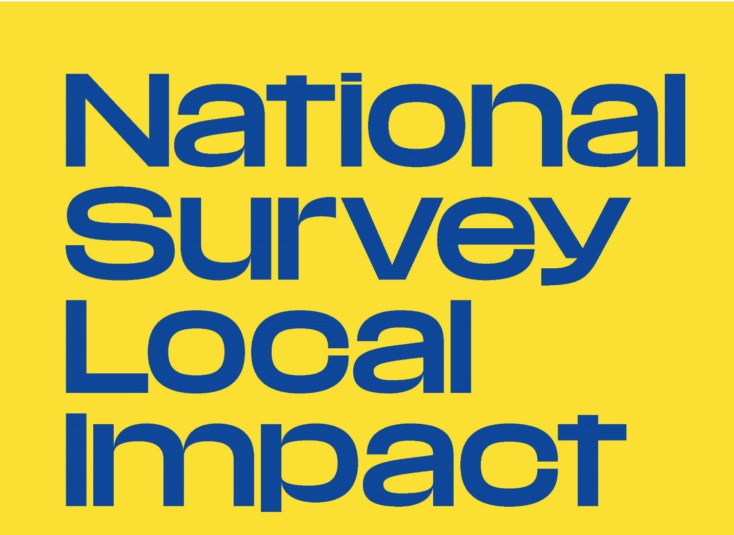 National survey local impact