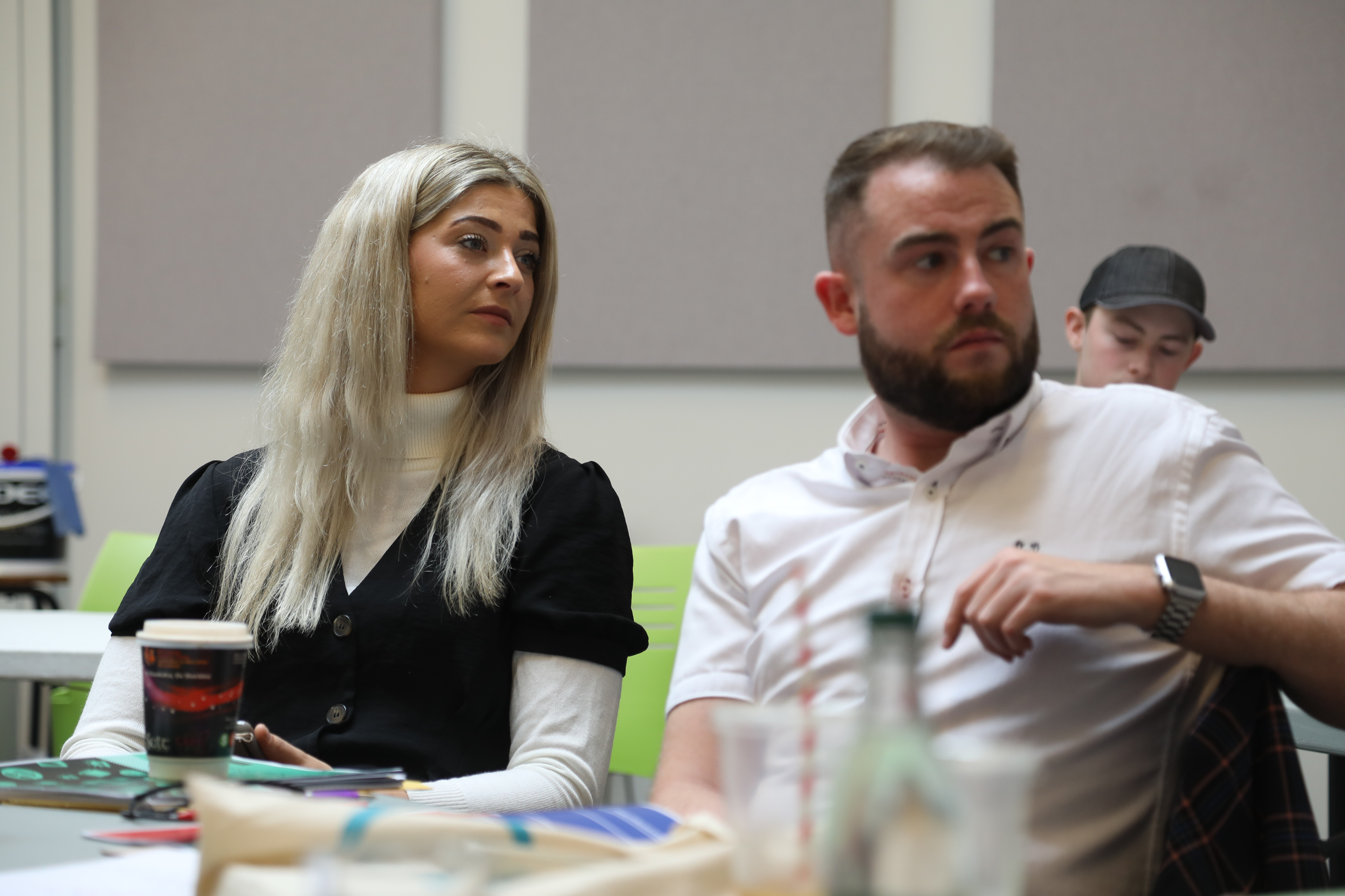 Photograph of Áine Daly, TUS SU and Kevin Packenham, TUS SU