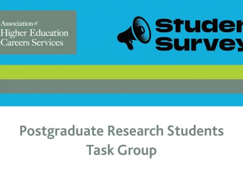 AHECS Postgraduate Research Students Task Group report cover