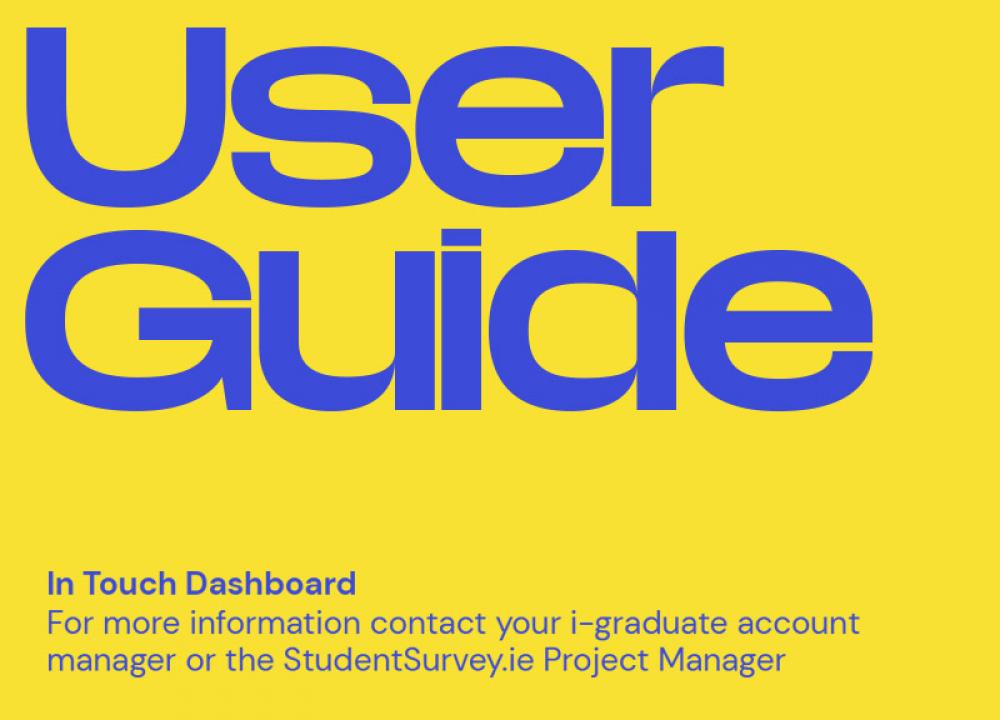 Cover of User Guide - In Touch Dashboard