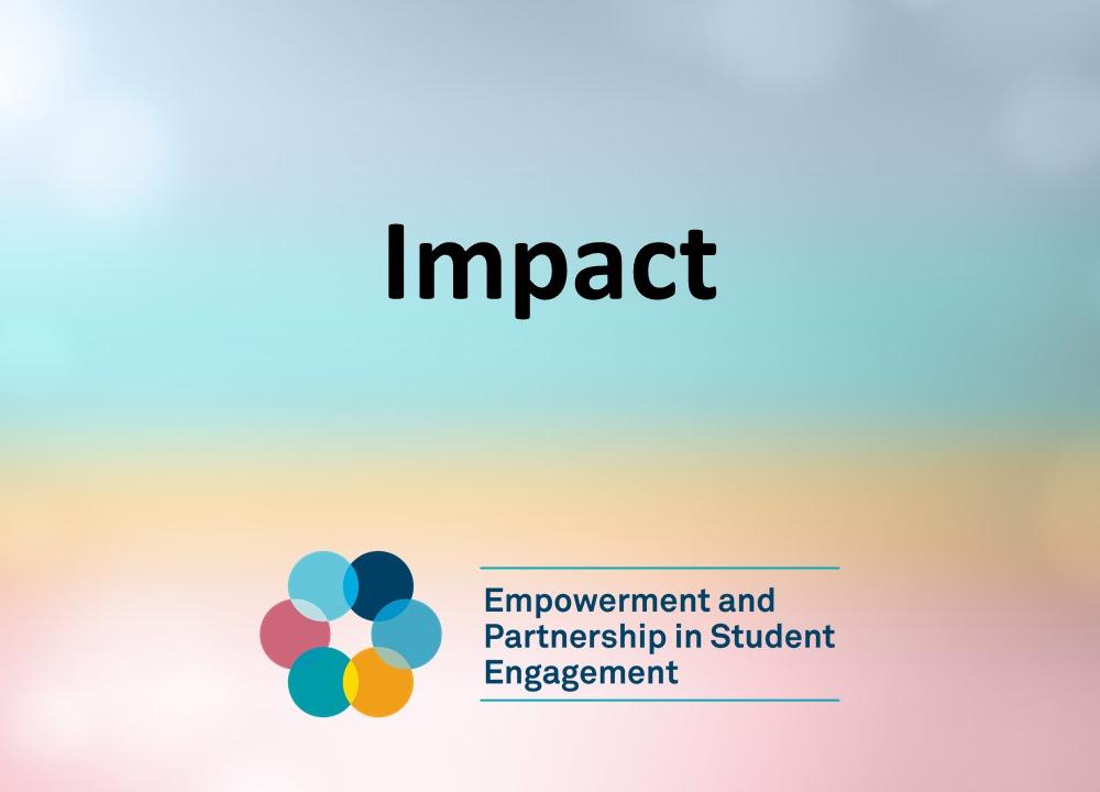 Session 2: Impact