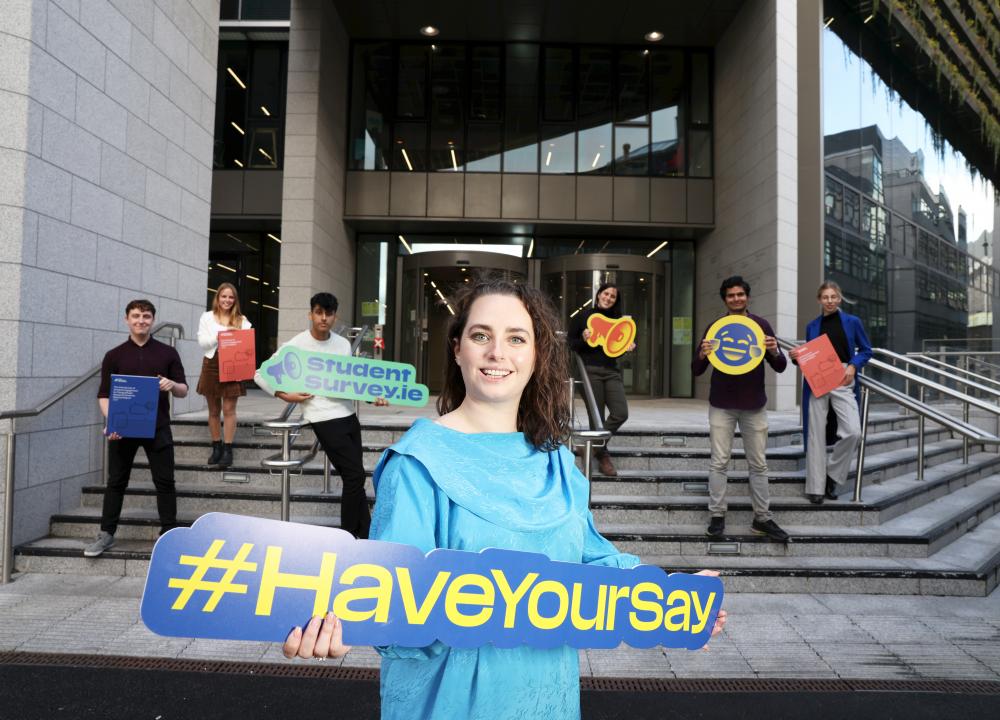 Senator Annie Hoey launching the StudentSurvey.ie National Reports 2021