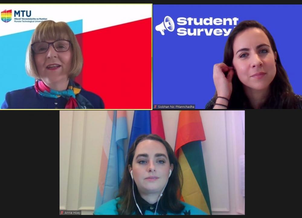 Prof. Maggie Cusack, Dr. Siobhán Nic Fhlannchadha & Senator Annie Hoey