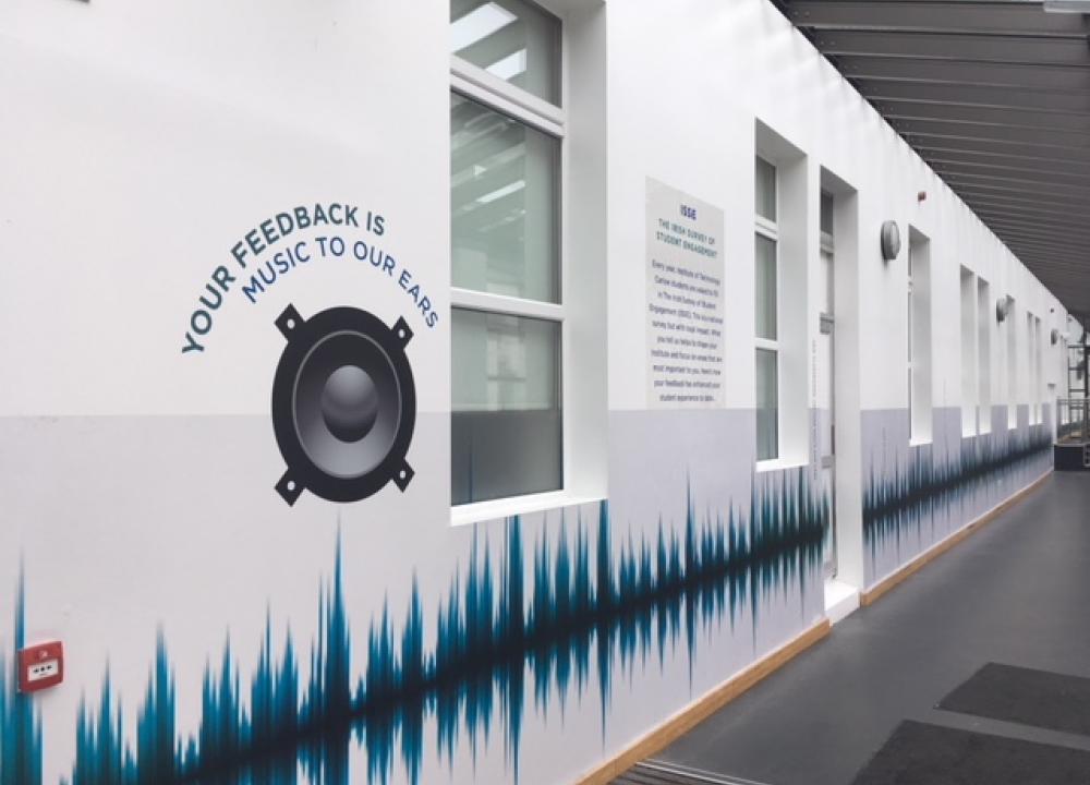 IT Carlow sound wall